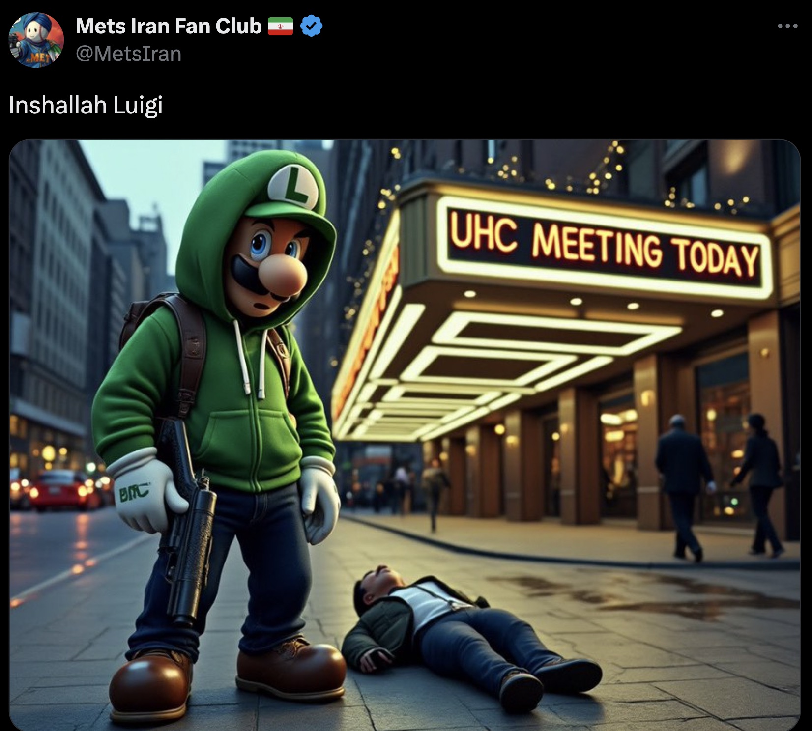 pc game - Mets Iran Fan Club Inshallah Luigi Boc Uhc Meeting Today